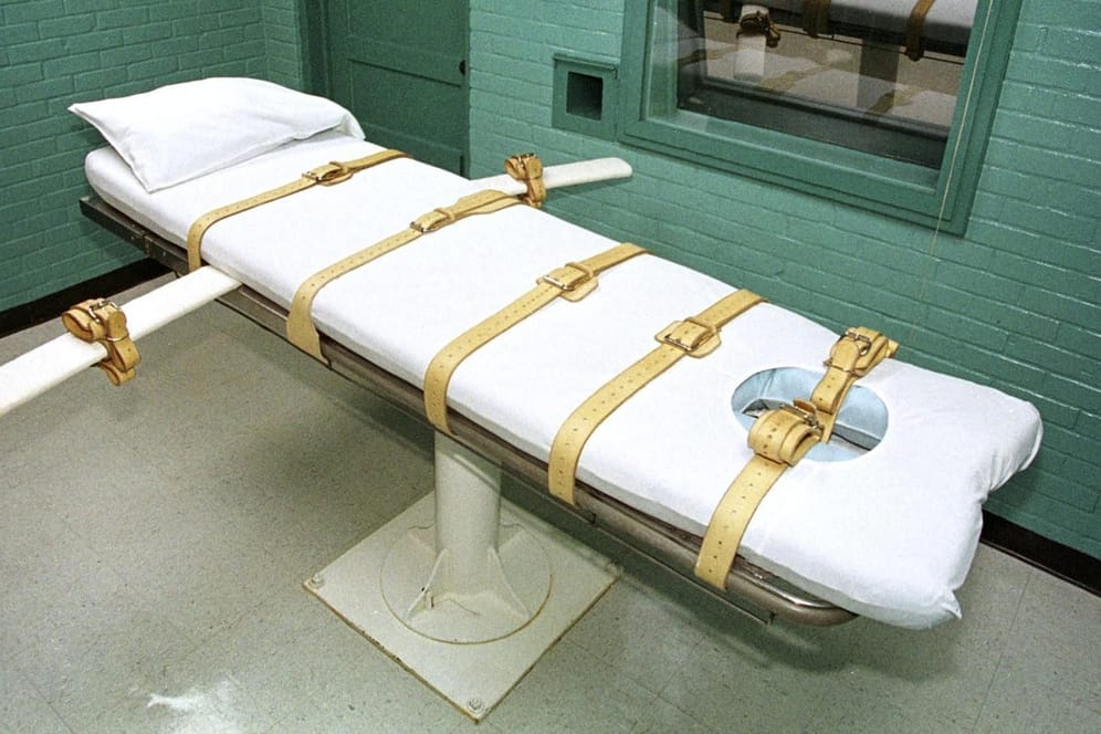 Eine Hinrichtungszelle in den USA, aufgenommen in Huntsville (Texas) im Jahr 2000: In Alabama und Georgia haben die ersten Hinrichtungen des Jahres stattgefunden.