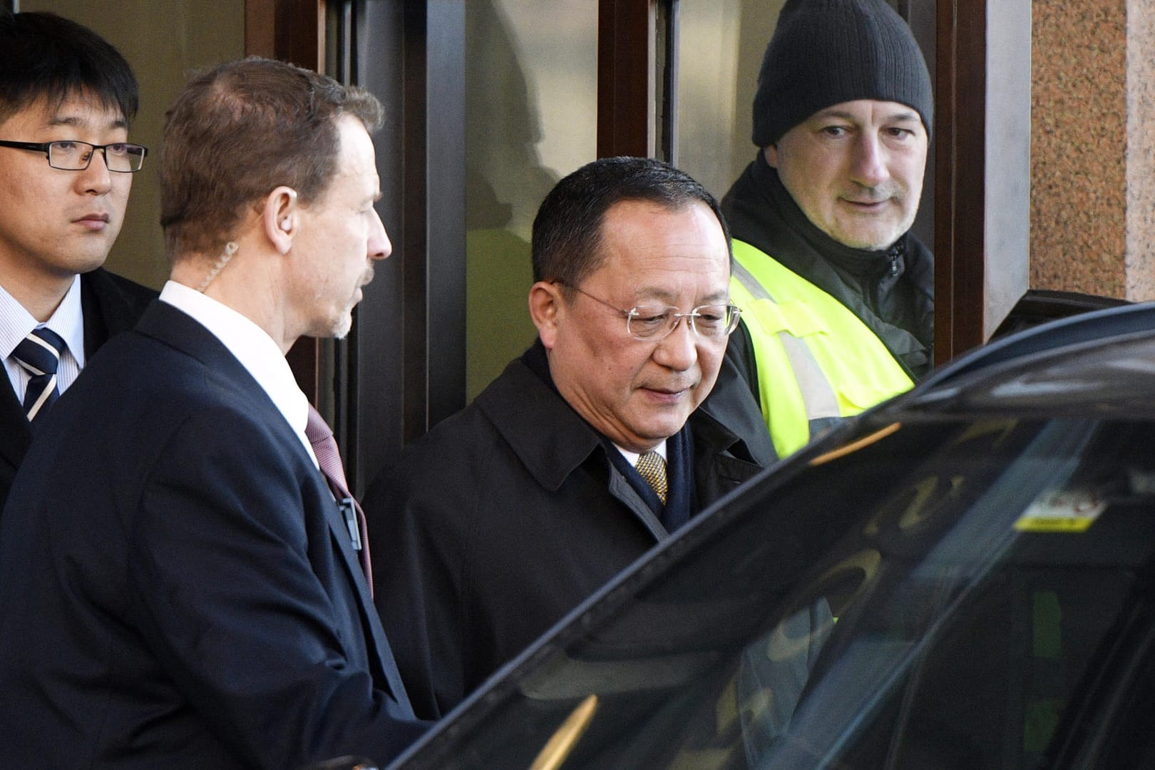 Nordkoreanischer Außenminister in Schweden