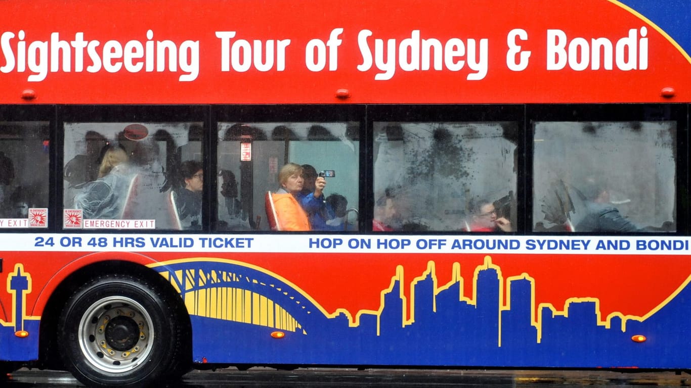 Ein Bus in Sydney: Wer sich hier seinen Chip unter die Haut pflanzt, gilt als Schwarzfahrer.