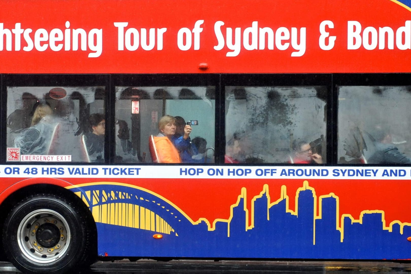 Ein Bus in Sydney: Wer sich hier seinen Chip unter die Haut pflanzt, gilt als Schwarzfahrer.
