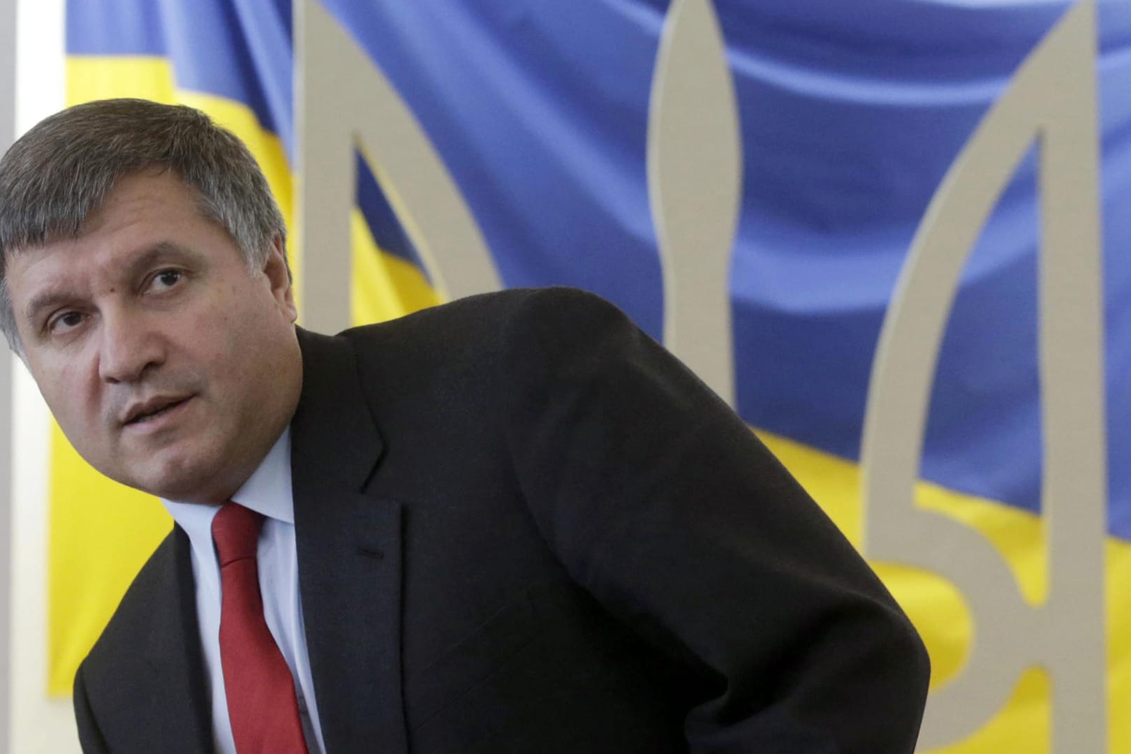 Ukrainischer Innenminister Arsen Awakow: Er kündigte an, dass in der Ukraine lebende Russen nicht an der russischen Präsidentschaftswahl teilnehmen dürfen.