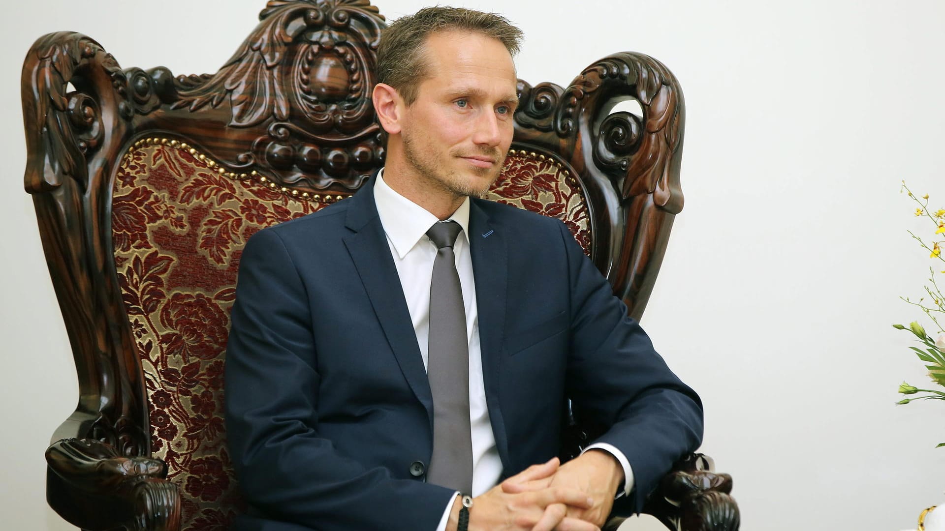 Der dänische Finanzminister Kristian Jensen: Er kürzt dem dänischen Rundfunk die Mittel. Der dänische Finanzminister Kristian Jensen: Er kürzt dem dänischen Rundfunk die Mittel.