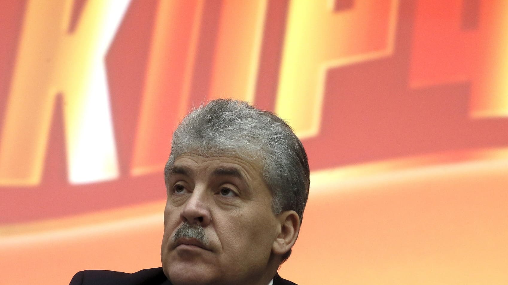 Der Erdbeerkönig: Gegner werfen Pawel Grudinin seinen mutmaßlichen Reichtum und seine Konten im Ausland vor.