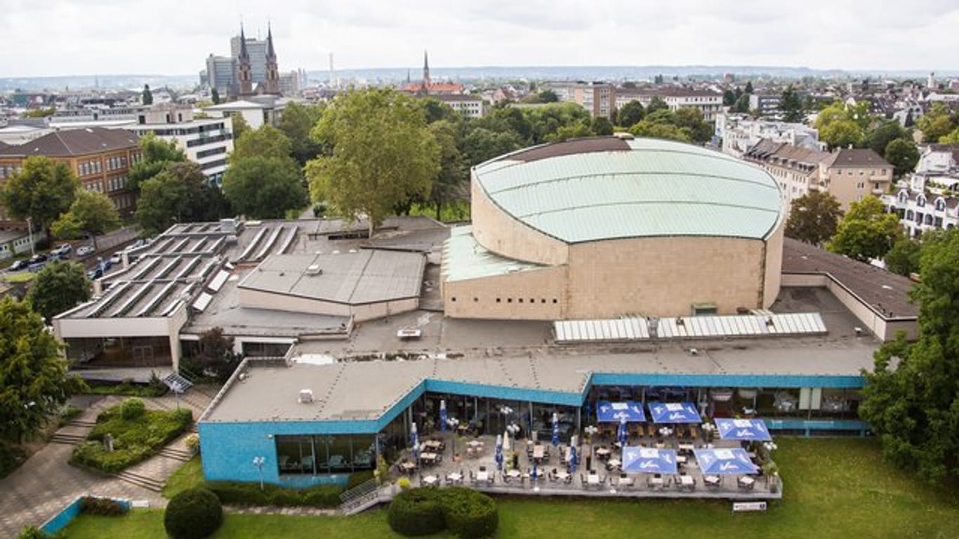 Die Beethovenhalle in Bonn gehört zu jenen Gebäuden, die dieses Jahr mit finanzieller Hilfe der Deutschen Stiftung Denkmalschutz saniert werden sollen.
