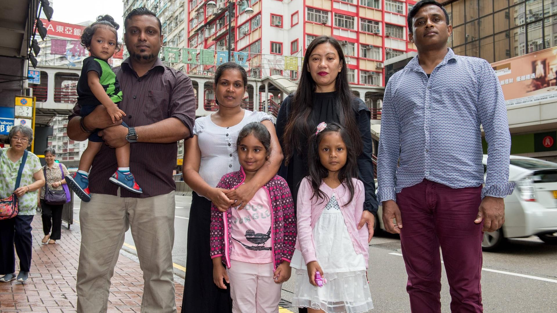 "Snowdens Guardian Angels": They appear at the Torture claims appeal Board in Hong Kong to challenge the rejection of their refugee claims.