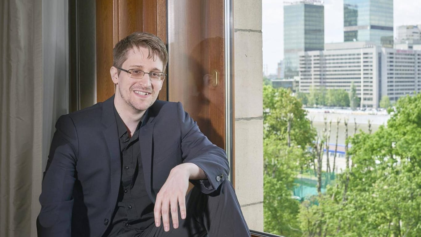 Snowden in Moscow, May 29, 2017: The famous whistleblower is still in exile.