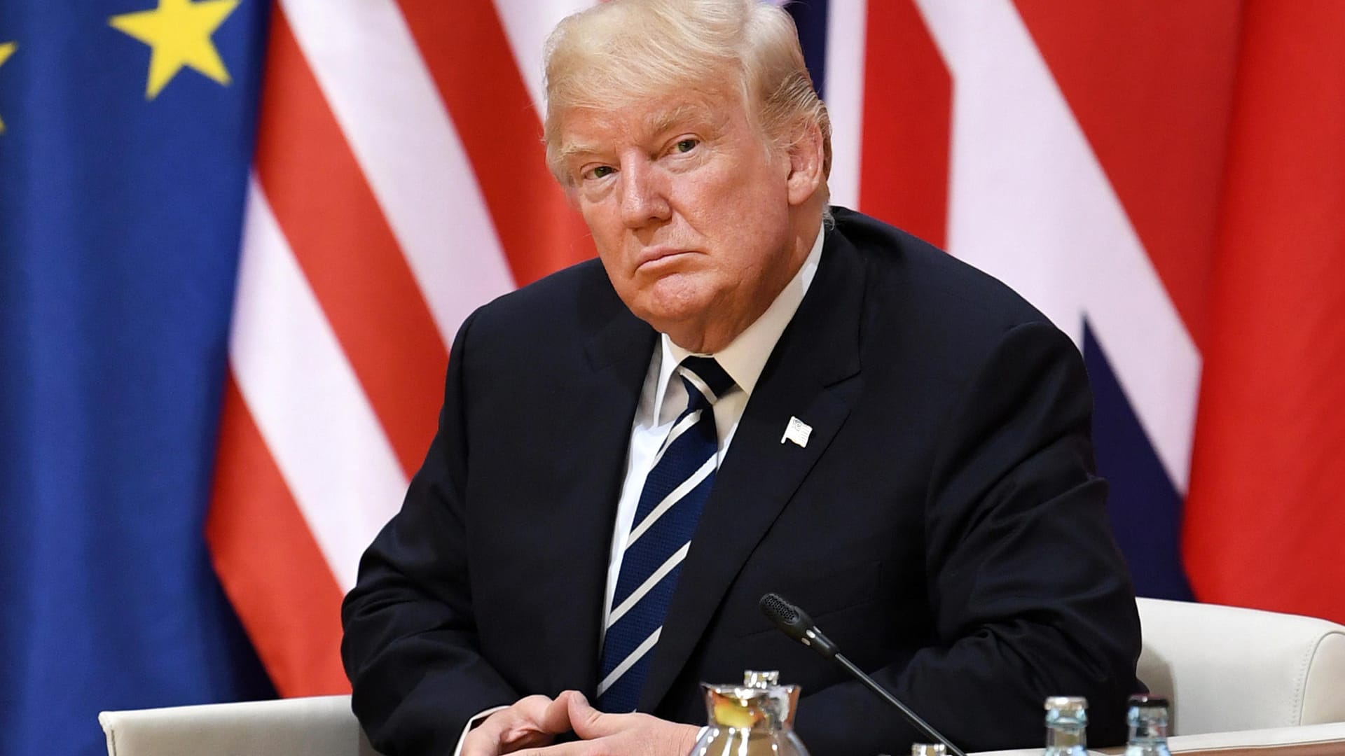 US-Präsident Donald Trump: Der FBI-Vizedirektor wurde entlassen – hat aber offenbar Notizen über den Präsidenten angefertigt.