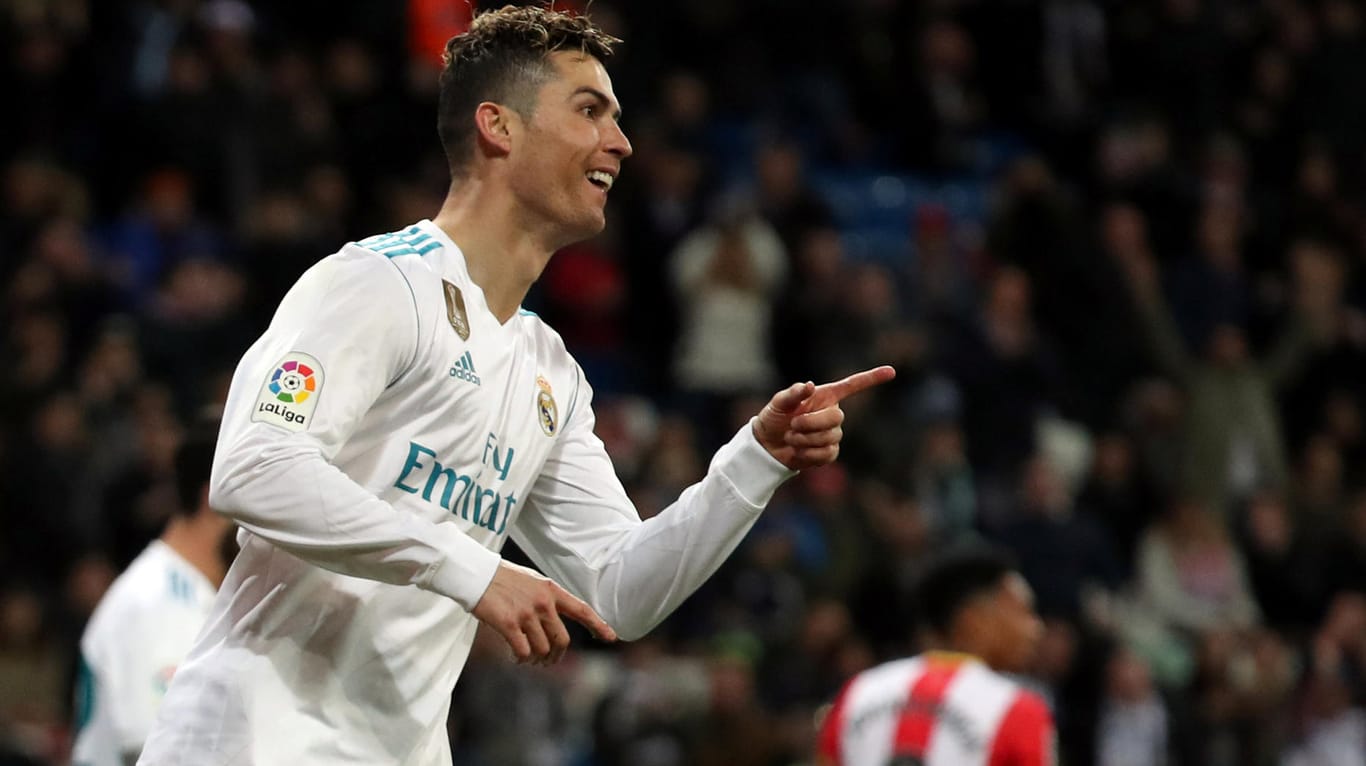 Traf vier Mal: Cristiano Ronaldo zeigte eine Gala-Vorstellung gegen Girona.