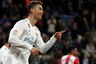 Traf vier Mal: Cristiano Ronaldo zeigte eine Gala-Vorstellung gegen Girona.