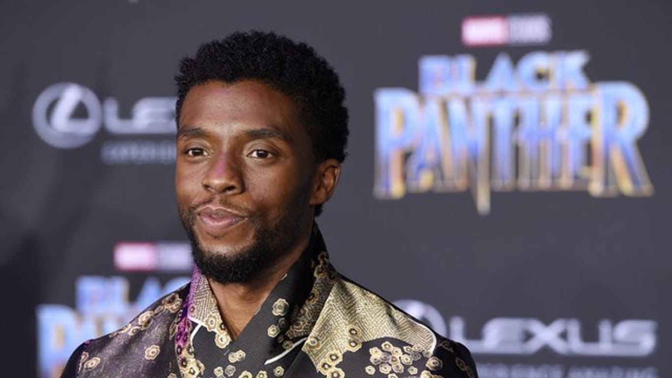 "Black Panther" bleibt an der Spitze: der Hauptdarsteller Chadwick Boseman.