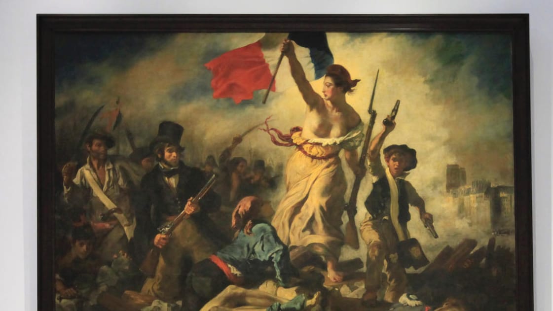 "Die Freiheit führt das Volk" von Eugene Delacroix: Auf Facebook wurde das berühmte Gemälde zensiert.