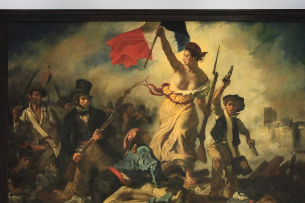 "Die Freiheit führt das Volk" von Eugene Delacroix: Auf Facebook wurde das berühmte Gemälde zensiert.