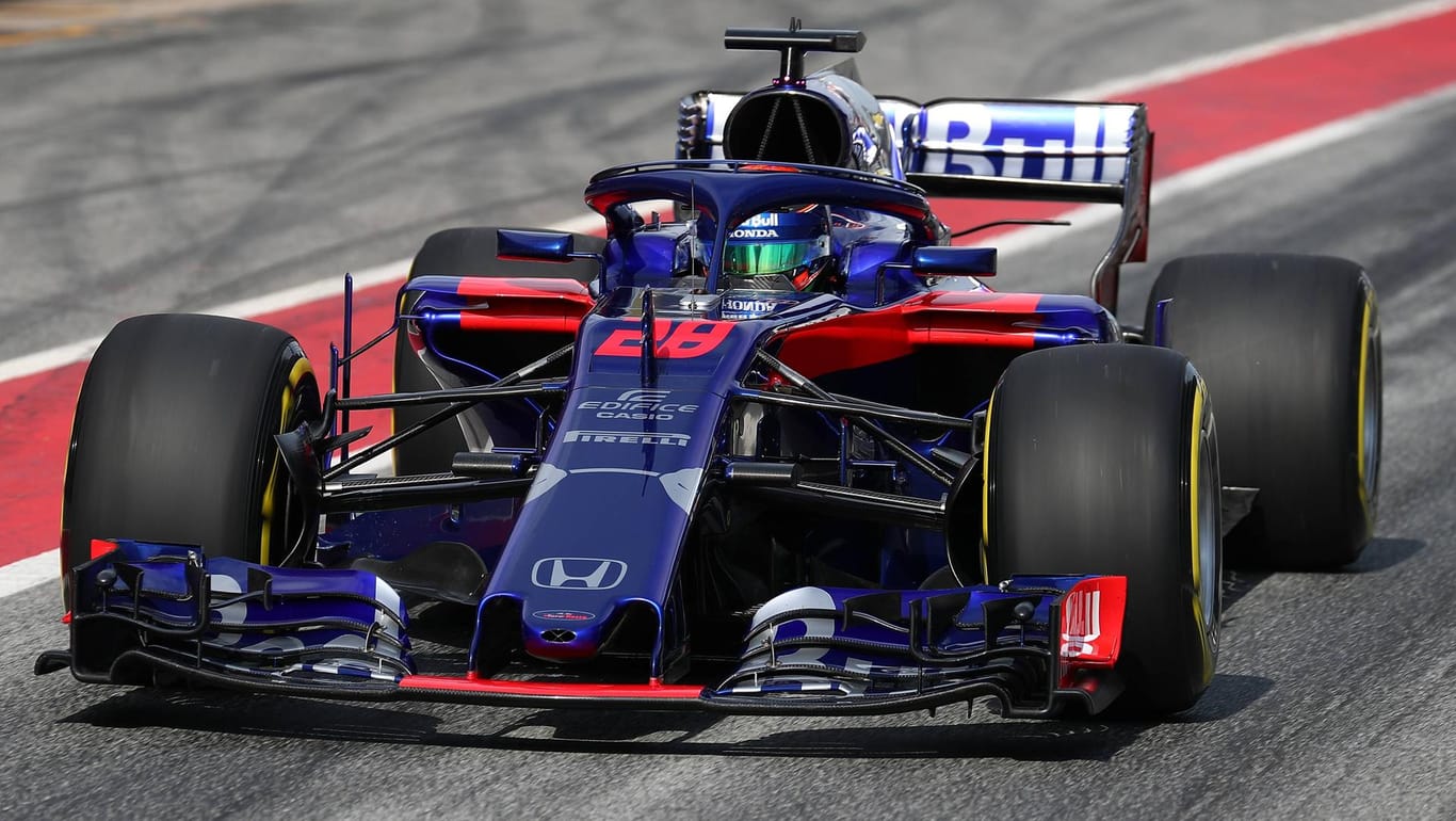 Das Modell von Toro Rosso für die Saison 2018.
