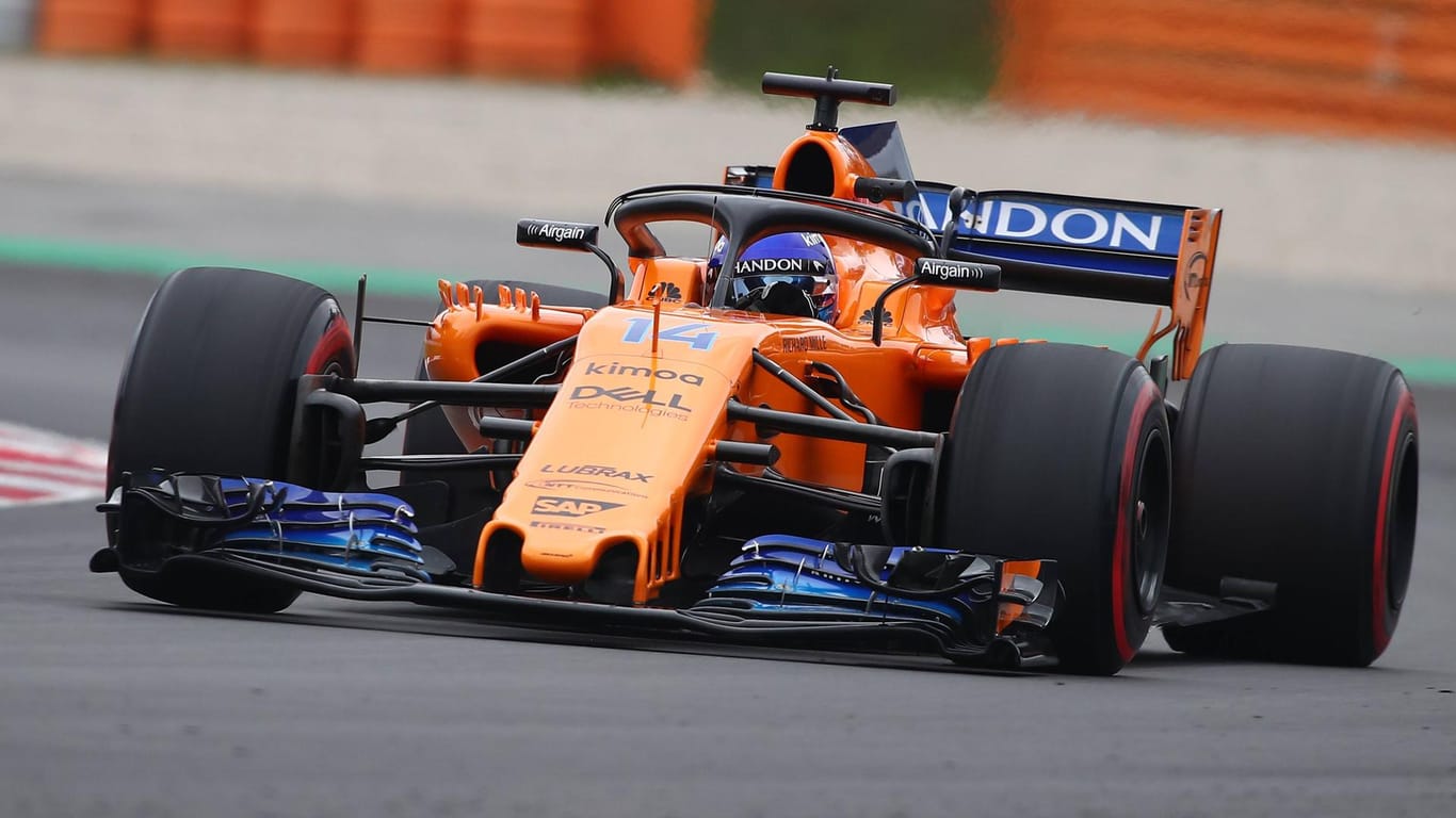 Der diesjährige McLaren (2018).