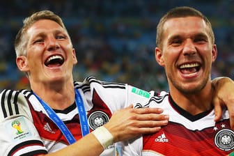 Bastian Schweinsteiger und Lukas Podolski: Seit 2004 sind die Fußballer befreundet.