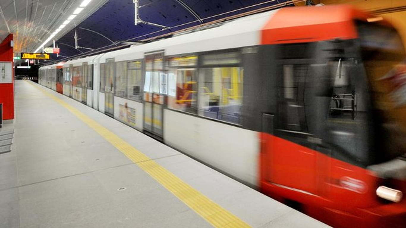 U-Bahn in Köln.