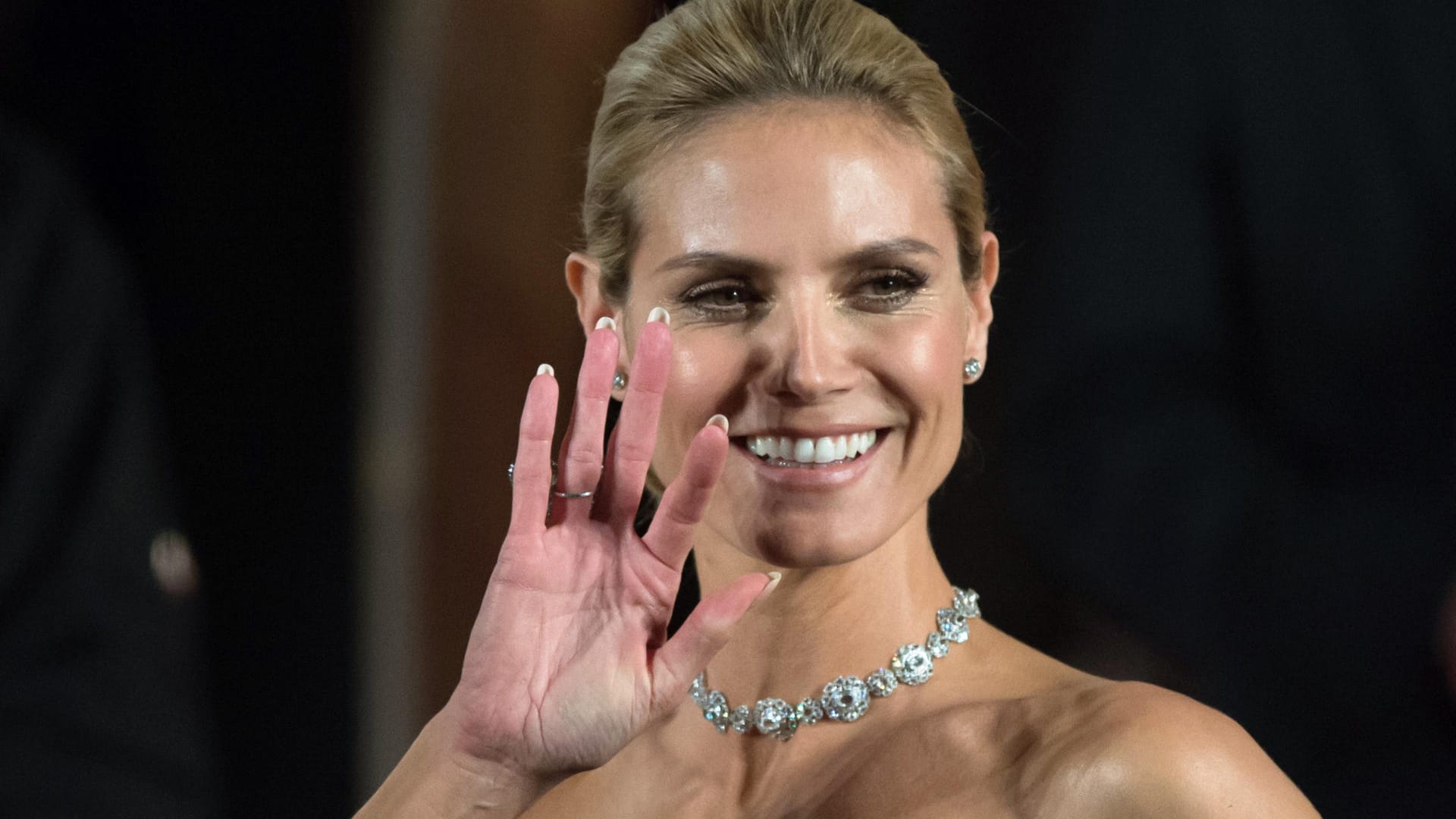 Model Heidi Klum: Ihr Hüftschwung kann auch auf Instagram überzeugen.