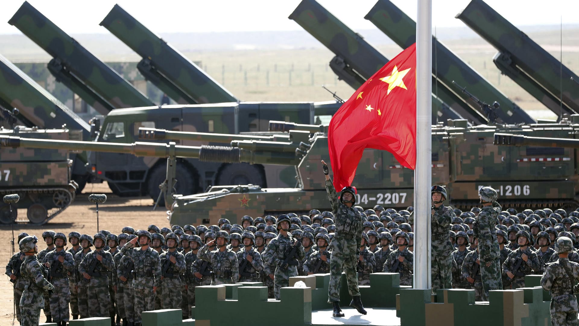 Eine chinesische Militärparade zum 90. Geburtstag der Volksbefreiungsarmee: Xi Jinping will die chinesische Armee weiter modernisieren.