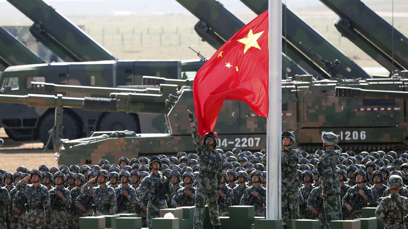 Eine chinesische Militärparade zum 90. Geburtstag der Volksbefreiungsarmee: Xi Jinping will die chinesische Armee weiter modernisieren.