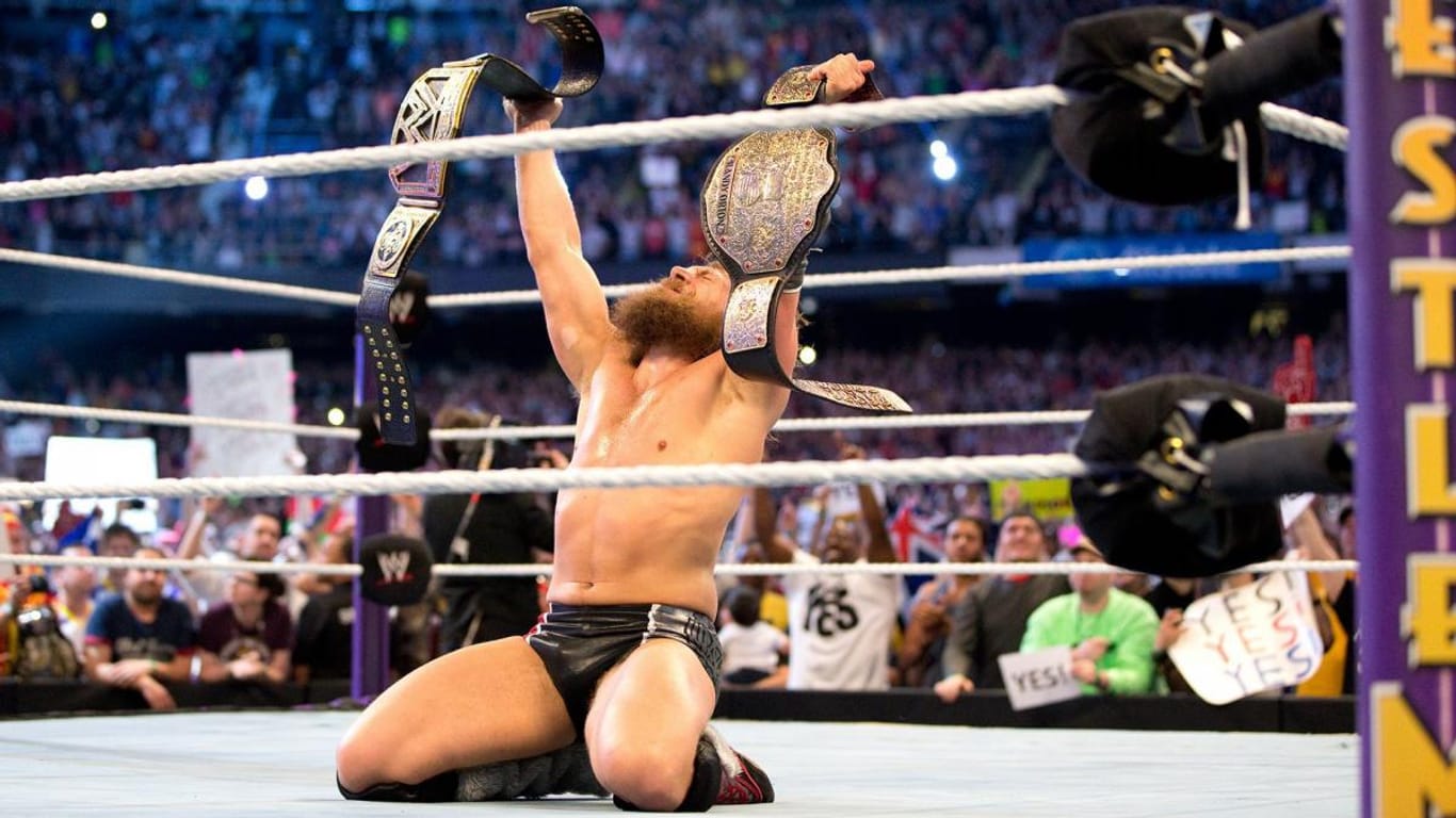 Höhepunkt: Bei WrestleMania 30 im Jahr 2014 gewann Bryan den Champion-Titel.