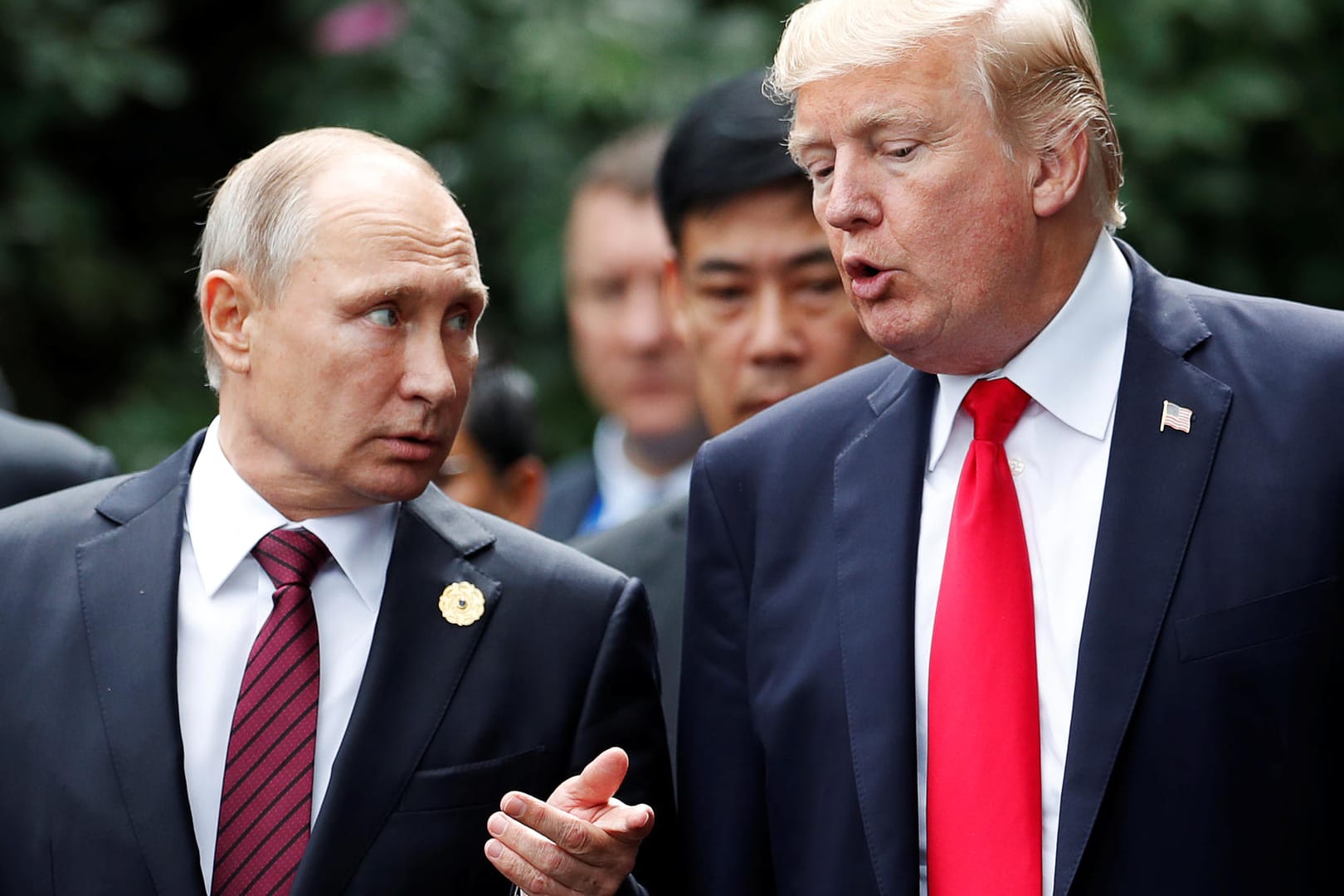 Putin und Trump bei einem Treffen 2017: Nun ist ein Gipfeltreffen im Gespräch – diese Aussicht gefällt nicht jedem.