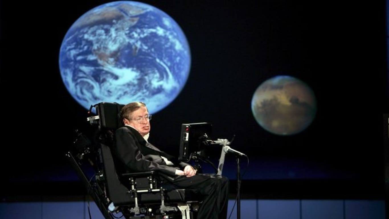 Der britische Astrophysiker Stephen Hawking, hier im Jahr 2008, war im Alter von 76 Jahren gestorben.
