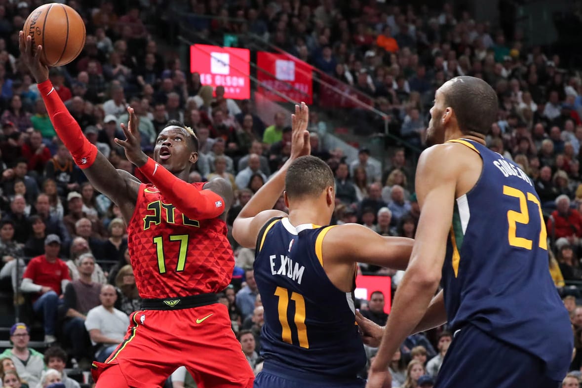 Starker Auftritt: Dennis Schröder im Spiel gegen die Utah Jazz.