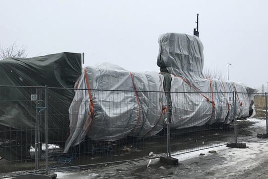 Das U-Boot "UC3 Nautilus" des dänischen Erfinders Peter Madsen.