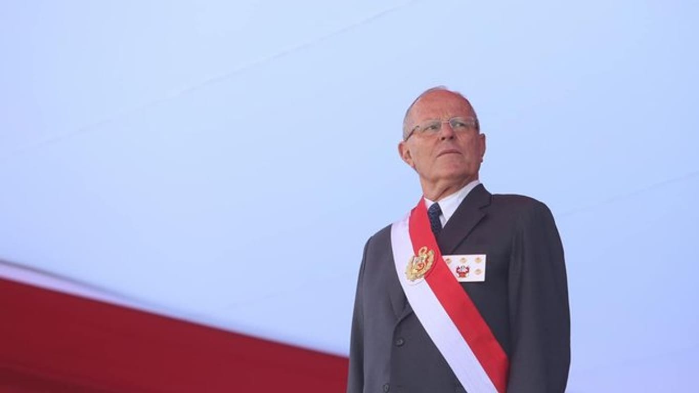 Der peruanische Präsident Pedro Pablo Kuczynski legt sein Amt nieder.