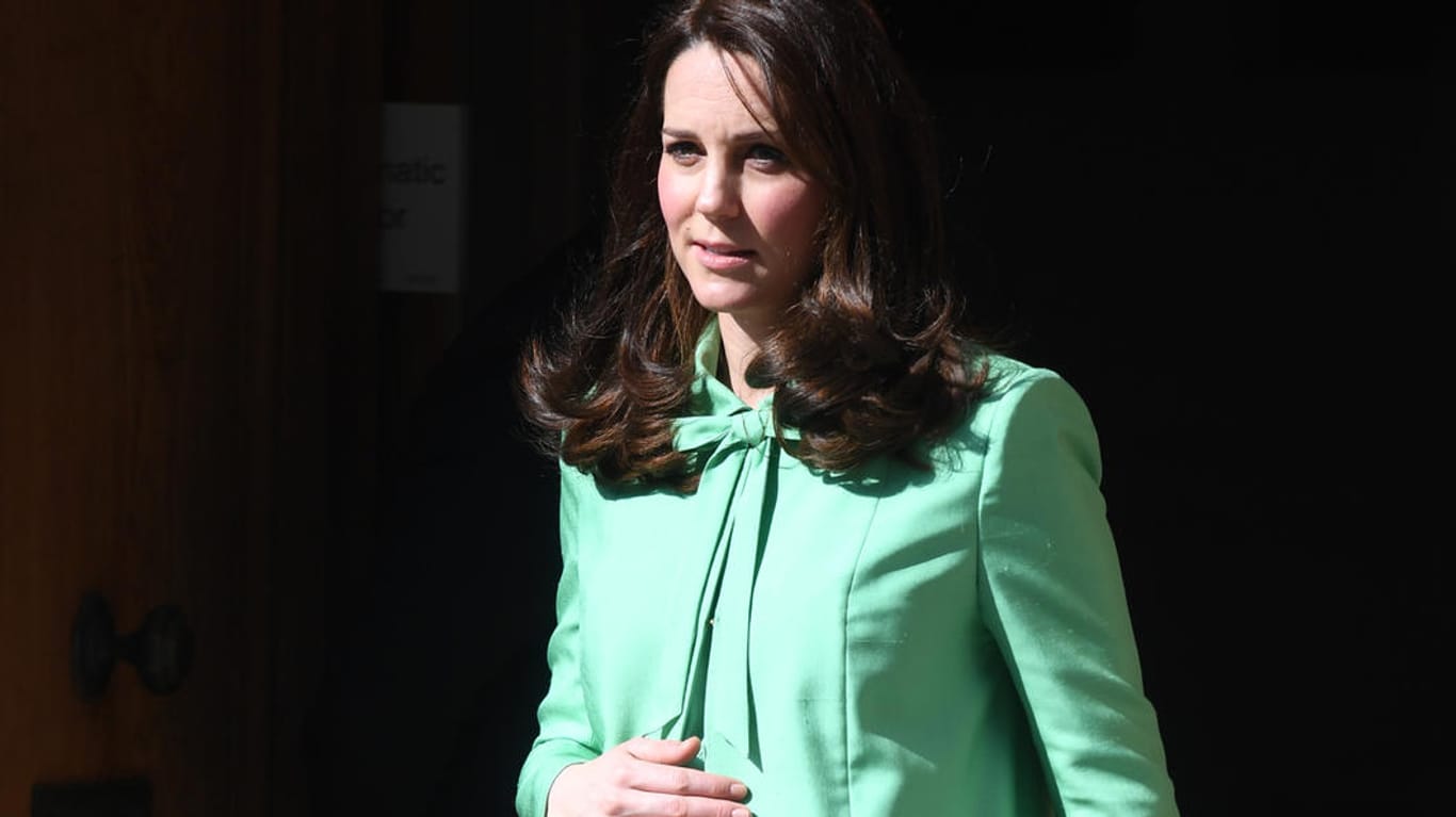 Herzogin Kate: Eigentlich soll das Baby im April zur Welt kommen.
