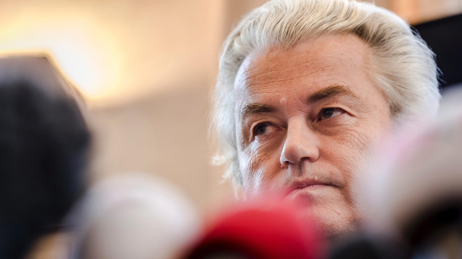 Der Rechtspopulist Geert Wilders: "Ausbreitung in den Kommunen" geglückt Der Rechtspopulist Geert Wilders: "Ausbreitung in den Kommunen" geglückt