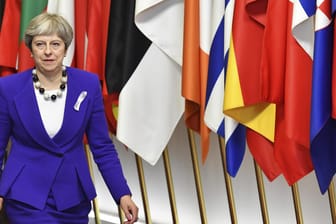 Die britische Premierministerin Theresa May: Die EU hat nun offizielle "Leitlinien" für den Brexit beschlossen.