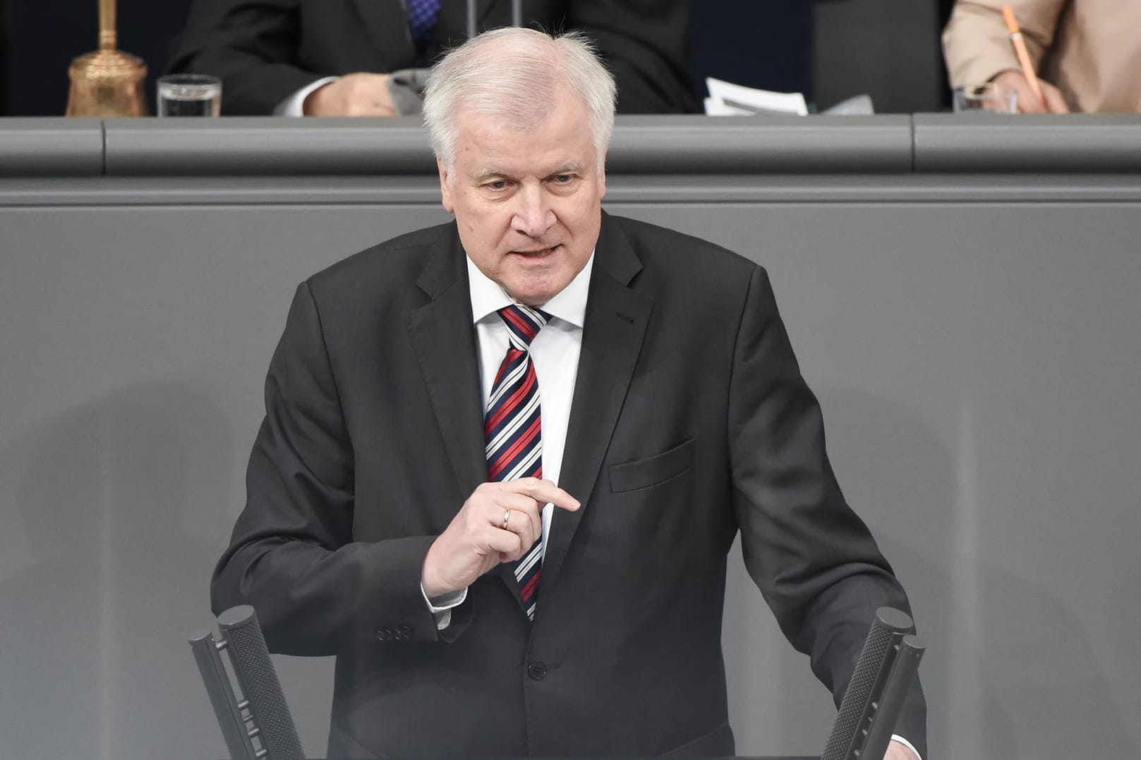 Horst Seehofer: Der frischgebackene Bundesinnenminister fordert einen starken Staat.