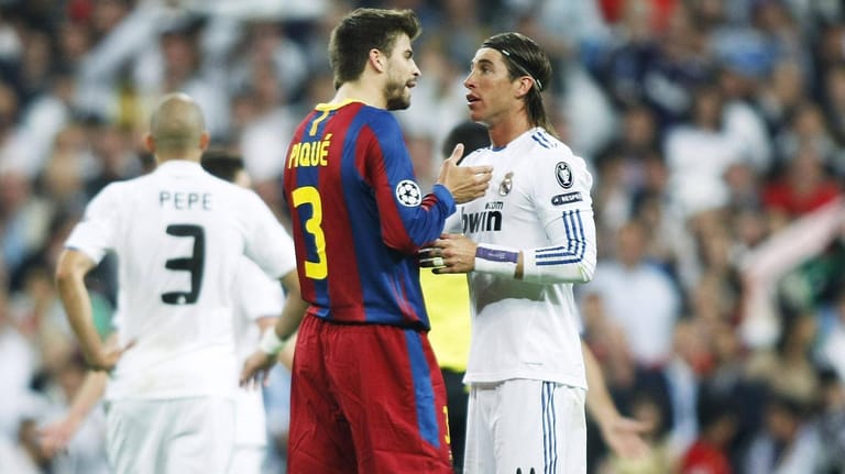 Nicht immer einer Meinung, aber trotzdem befreundet: Gerard Piqué (l.) und Sergio Ramos.