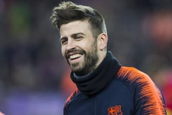 Immer ein Lächeln auf den Lippen: Gerard Piqué.