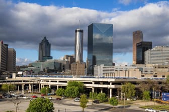 Skyline der US-Metropole Atlanta (Georgia): Hacker greifen die Stadt an