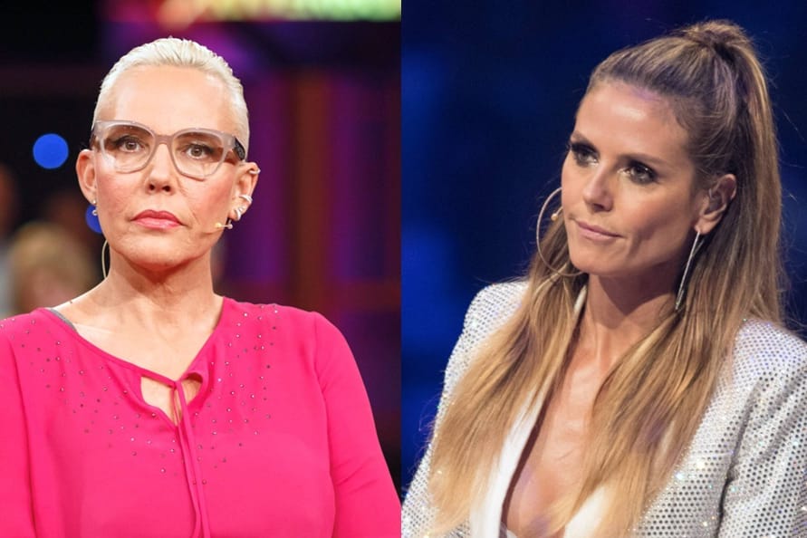 Zwei Power-Mamas: Natascha Ochsenknecht und Heidi Klum.