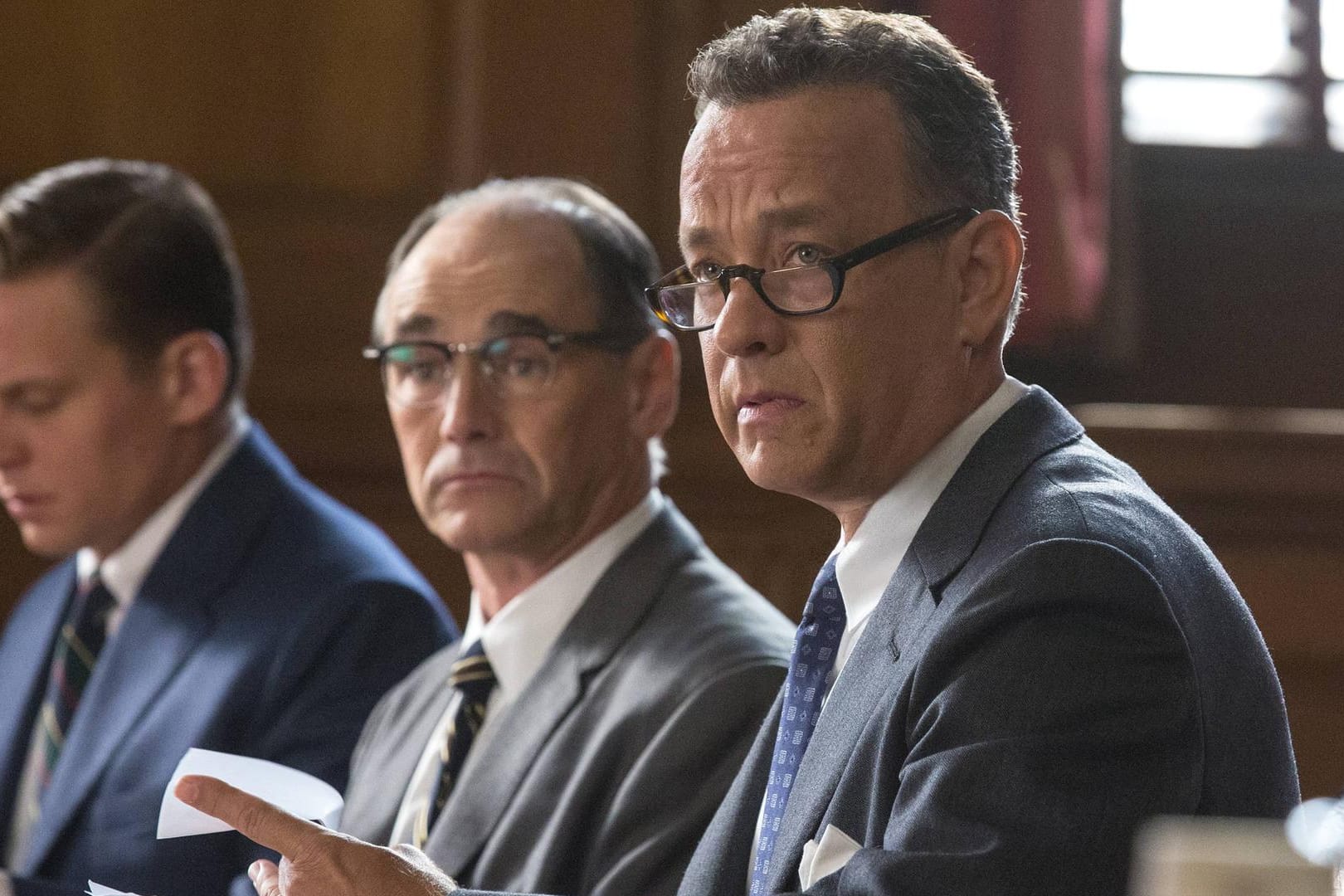 "Bridge of Spies": Pflichtverteidiger James Donovan (Tom Hanks) und Top-Spion Rudolf Abel (Mark Rylance).