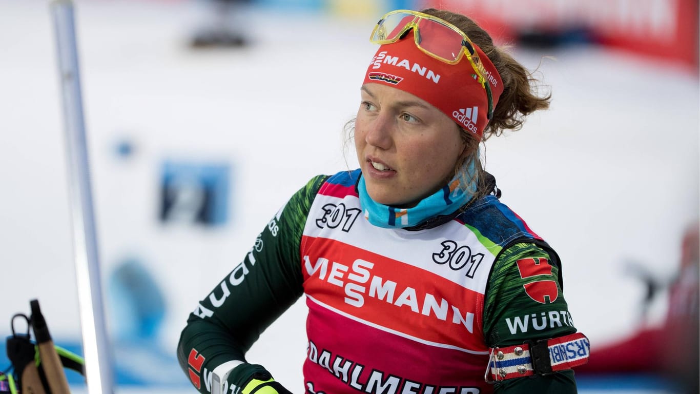 Laura Dahlmeier: Nur die Finnin Kaisa Mäkäräinen und die Französin Anais Bescond waren schneller als die Deutsche. Laura Dahlmeier: Nur die Finnin Kaisa Mäkäräinen und die Französin Anais Bescond waren schneller als die Deutsche.
