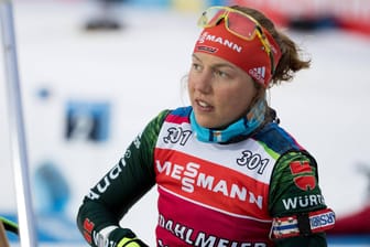 Laura Dahlmeier: Nur die Finnin Kaisa Mäkäräinen und die Französin Anais Bescond waren schneller als die Deutsche.