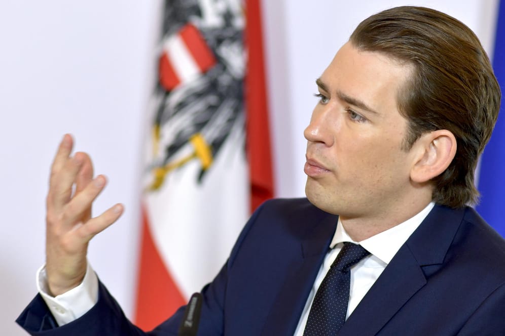 Sebastian Kurz ist im Rahmen eines Hintergrundgespräches: Der österreichische Bundeskanzler fordert ein Ende der Beitrittsverhandlungen mit der Türkei.