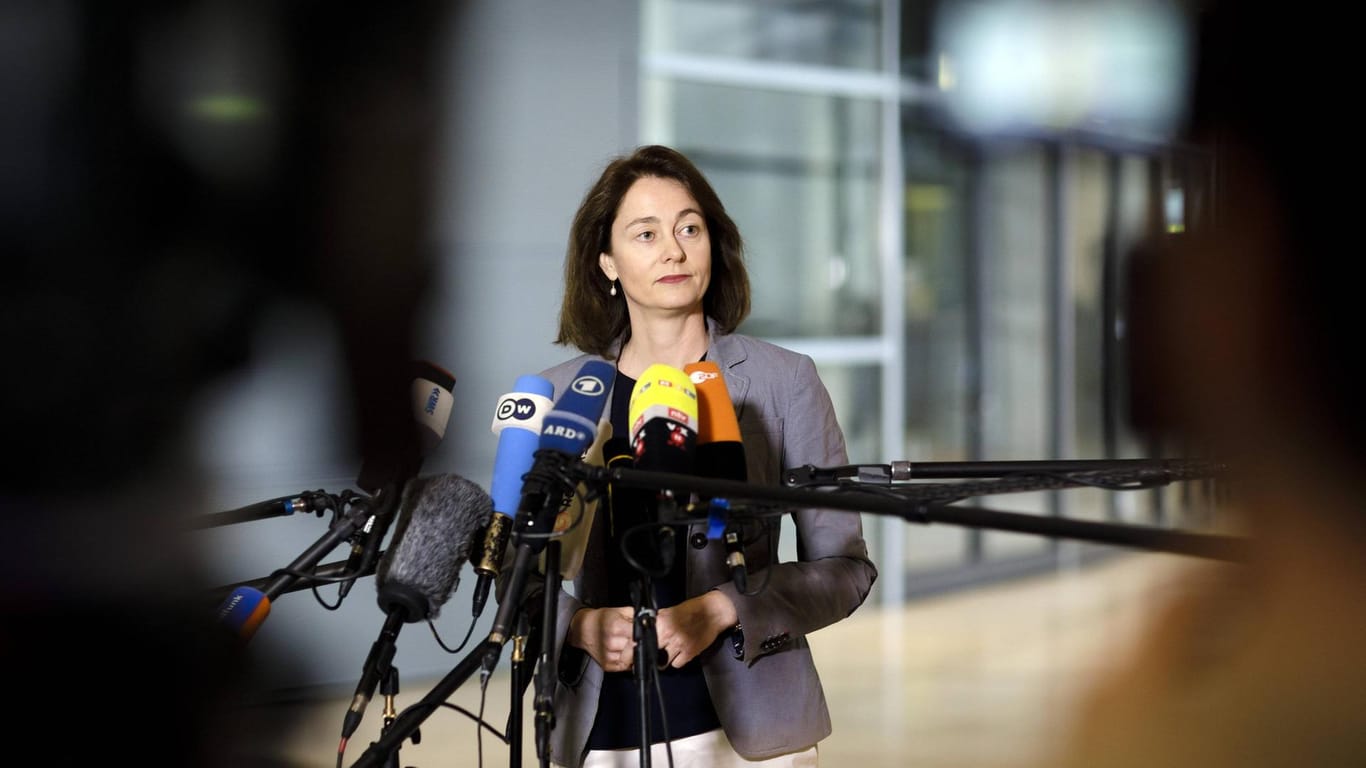 Bundesjustizministerin Katarina Barley (SPD): Treffen mit Facebook-Vertretern