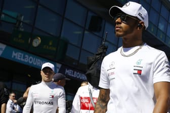 Lewis Hamilton beim Großen Preis von Australien, der ganz anders lief, als er sich das vorgestellt hatte.