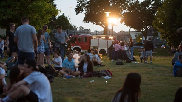 Fest im grellen Scheinwerferlicht: Nachdem aus 1000 Feiernden 1000 Randalierer gemacht worden waren, rückte das Heimatfest in Schorndorf bundesweit in den Fokus.