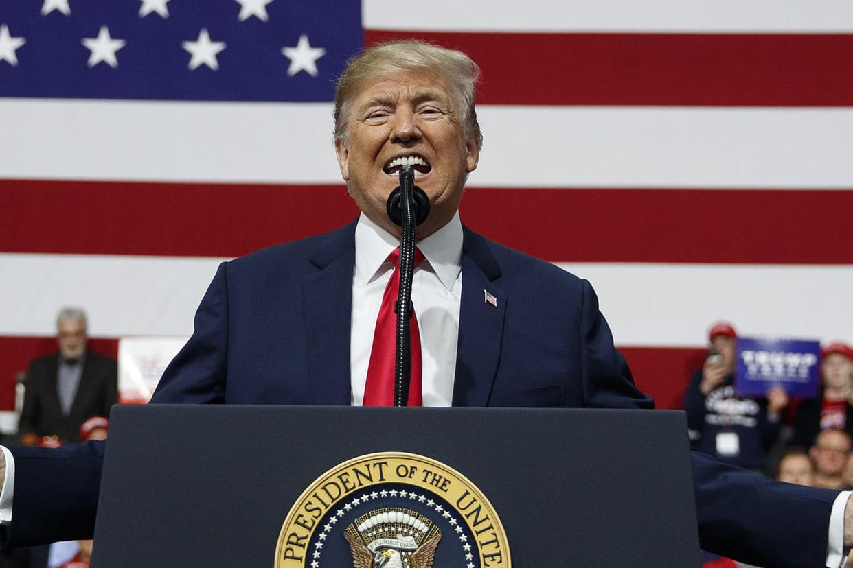 US-Präsident Donald Trump: Mitarbeiter von Fox News liegen häufig genau auf seiner politischen Linie.