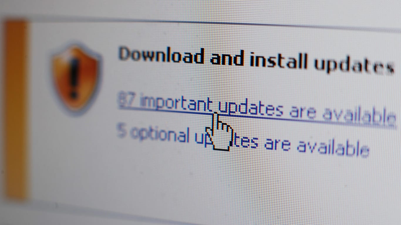 Update-Hinweis in Windows: Das Bundesamt für Sicherheit in der Informationstechnik rät dringend zu einem Sicherheitsupdate des E-Mail-Programms Thunderbird. (Symbolbild)