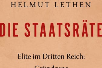 Das Cover des Buches "Die Staatsräte: Elite im Dritten Reich: Gründgens, Furtwängler, Sauerbruch, Schmitt" von Helmut Lethen.