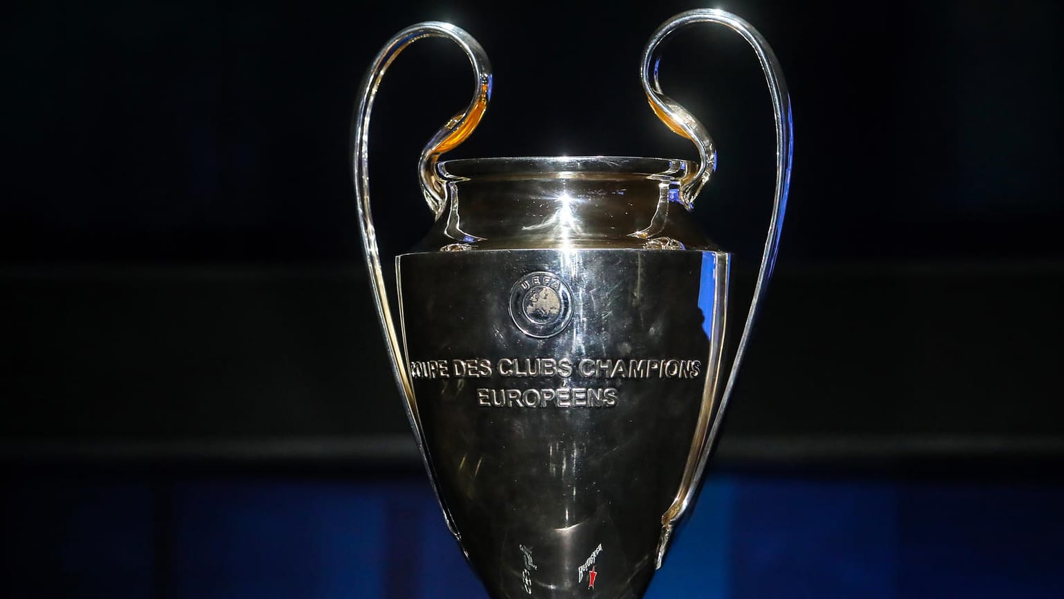 Das Objekt der Begierde: Die Champions-League-Trophäe.