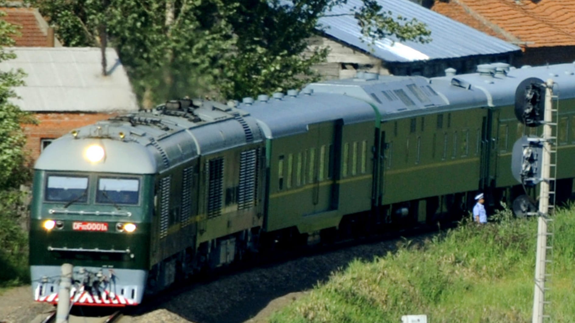 Nordkoreanischer Sonderzug (Archiv): Kim reiste mit der Bahn nach Peking.