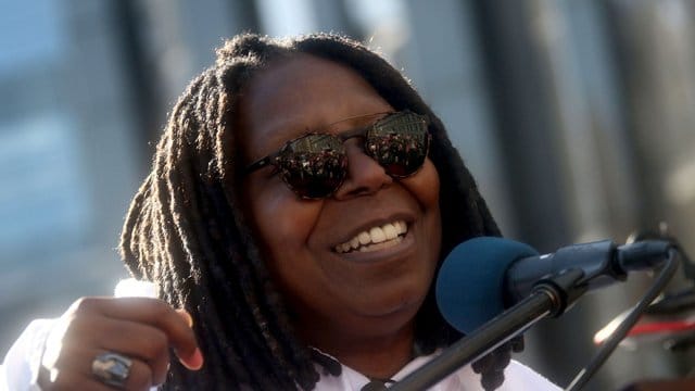 Whoopi Goldberg im Januar 2018 beim "Women's March".